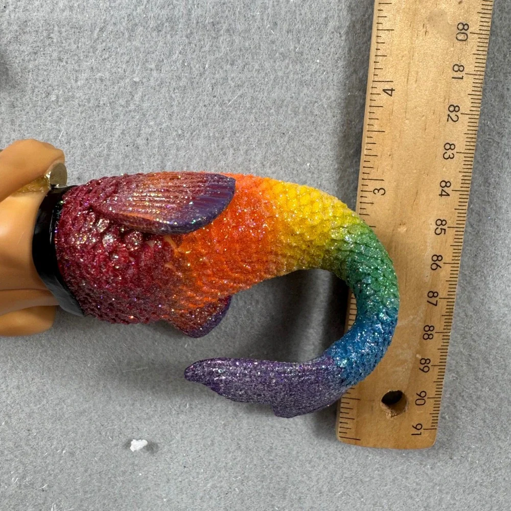 December Diamonds 2016 Rehoboth Merman Retired Ornament 55-55002 Rainbow NIB